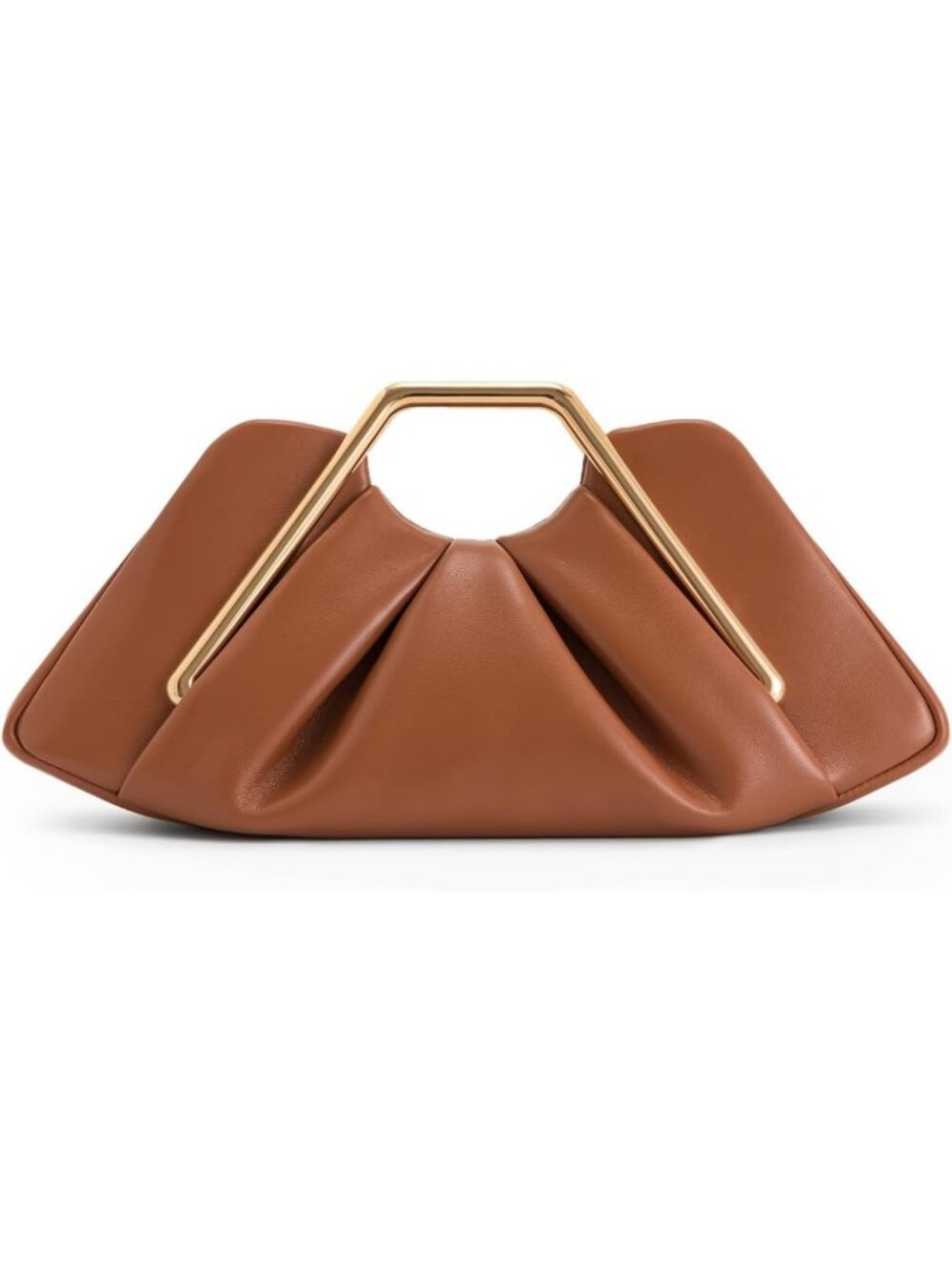 Chic Women's Metal Frame Clutch Bag - Stylish Evening Purse for Parties & Events